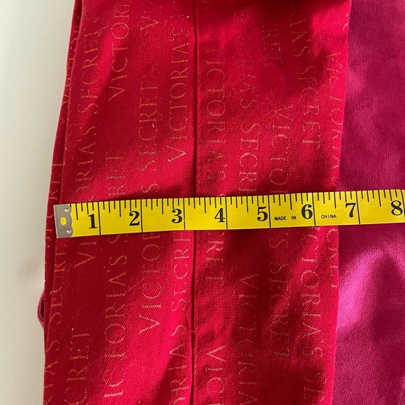 Victoria’s Secret Canvas Tote: Size Large 19x15x7 - Picture 9 of 12